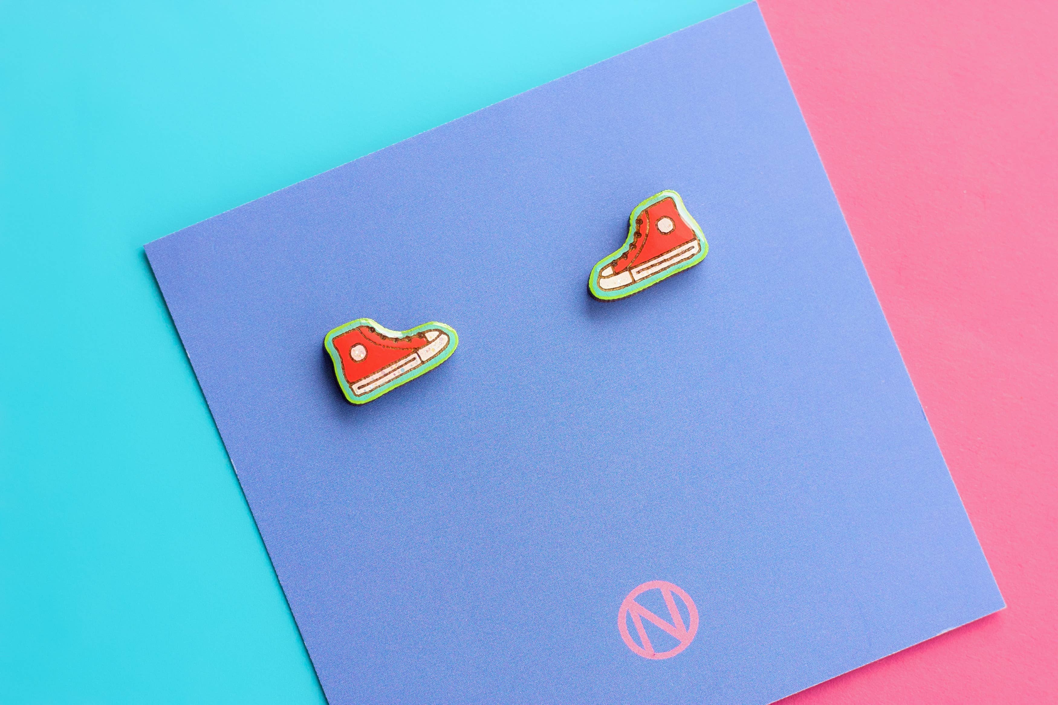 Naoi - Wholesale Knopjes/oorstekers - Sneaker Stud Earrings - handgemaakt op bestelling