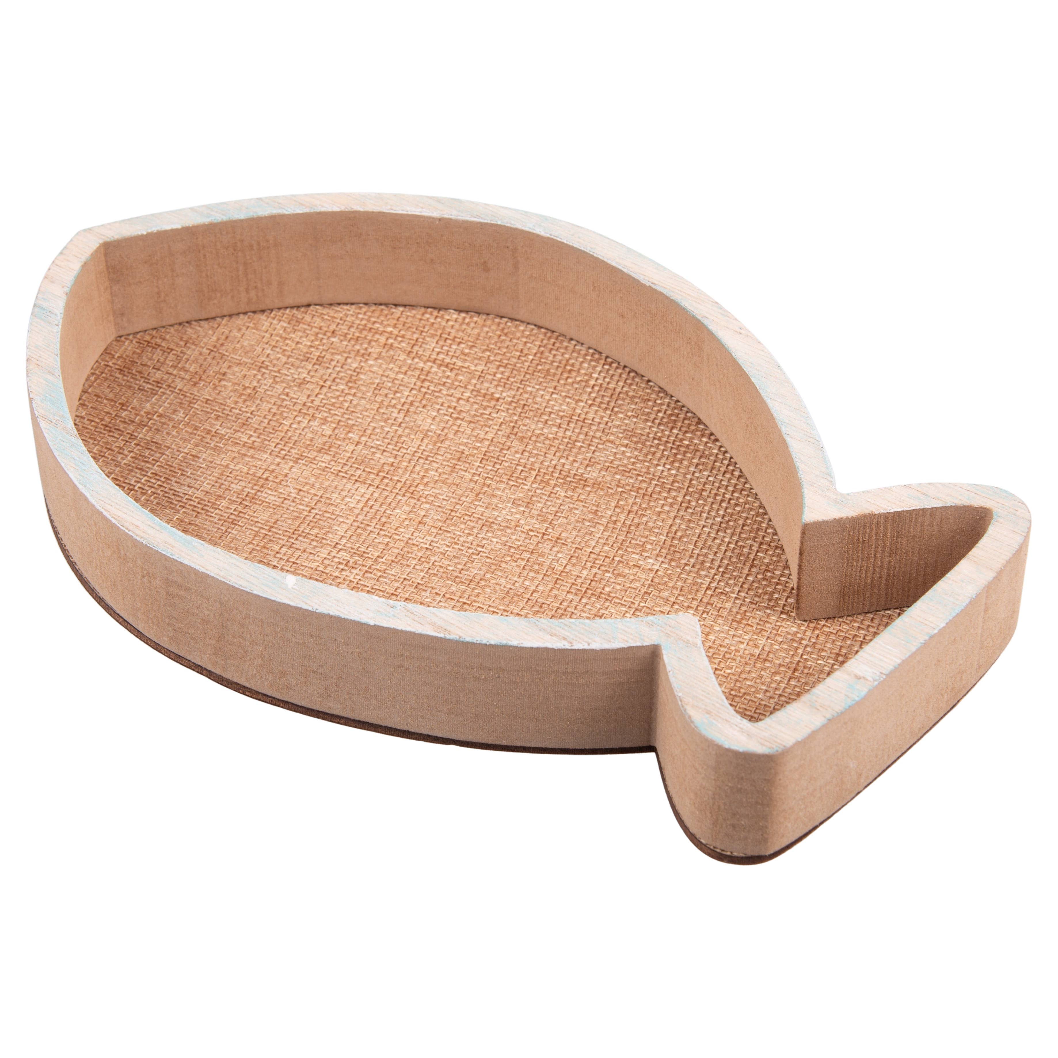 VdE Tivoli 1996 - Wholesale Ornament - WOODEN FISH POCKET EMPTIER WITH HOOK1