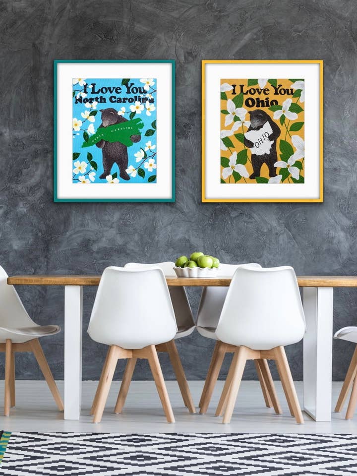 "Stampa 'Ti Amo Ohio'" per la vendita all'ingrosso da parte di 3 Fish Studios