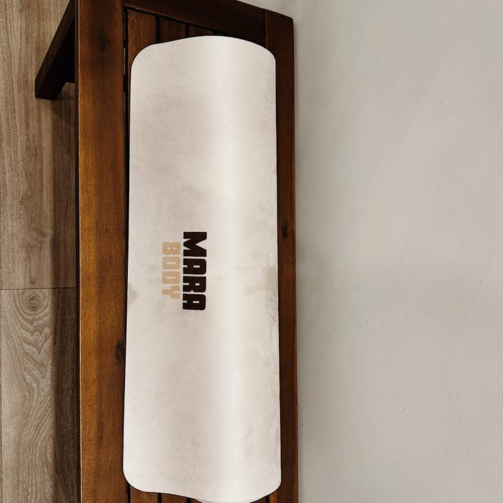 MARA BODY - Yoga Mats, Pilates Reformer Mats & Yoga Towels – wholesale Yogamatta – MOTIVATE - Välbefinnande Yogamatta. Motiverande Citat Vegansk Mocka Yogamatta.5