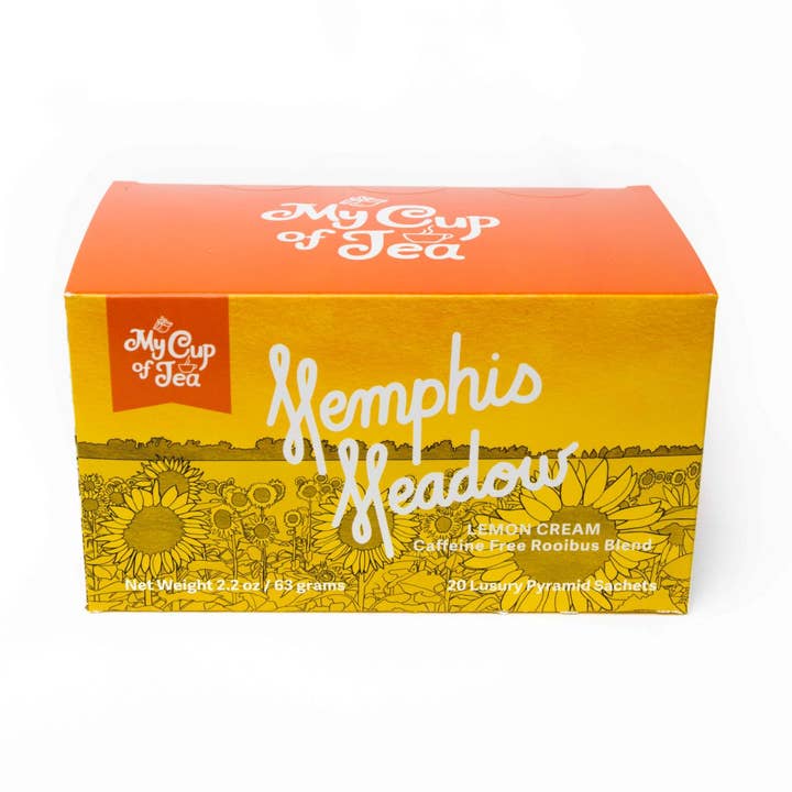 Memphis Meadow Lemon Cream Rooibos Tea for wholesale by My Cup of Tea