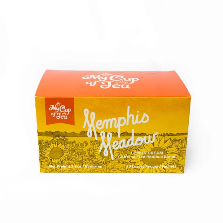 Memphis Meadow Lemon Cream Rooibos Tea for wholesale by My Cup of Tea
