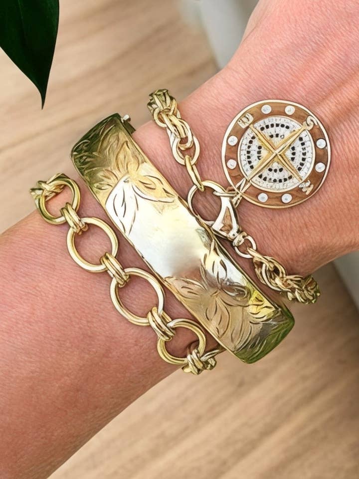 Chunky Rope Chain Bracelet for wholesale by Shiver + Duke