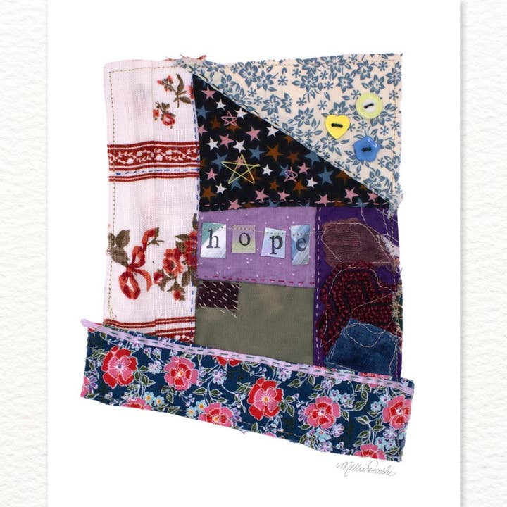 "Hope Quilt" Print for wholesale by Mollie Donihe