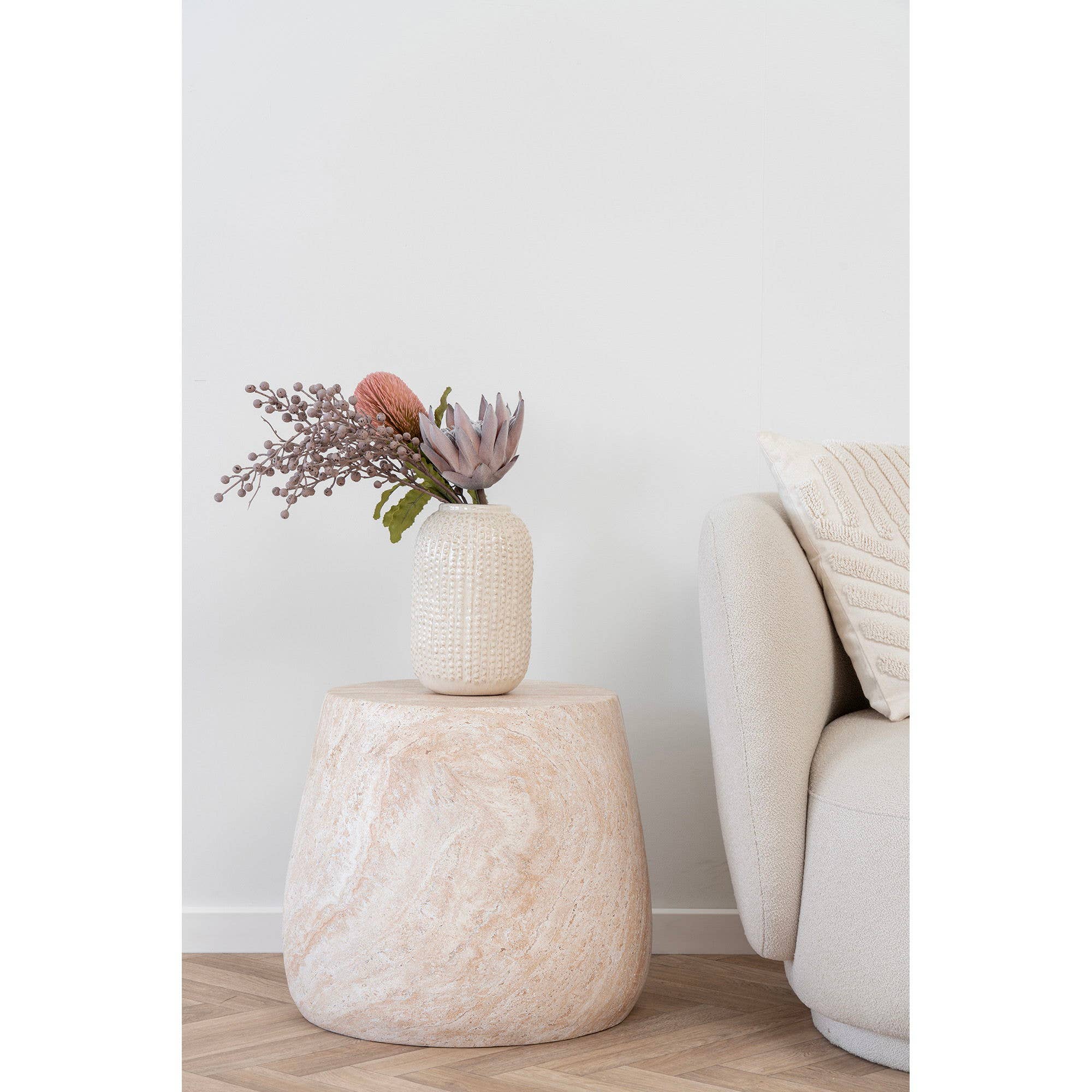 House Nordic - Wholesale Side Table - Bonn Side Table. round. ø47.5x41 cm1