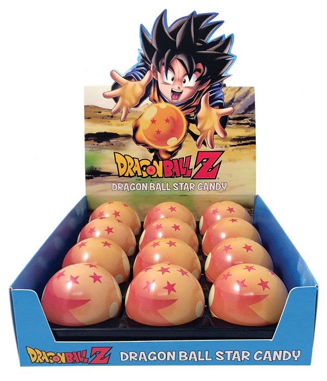 Grandpa Joe's Candy Shop - Wholesale Retailer Display - Food & Drink - DragonBall Z, Dragon Ball Star Candy, 12ct