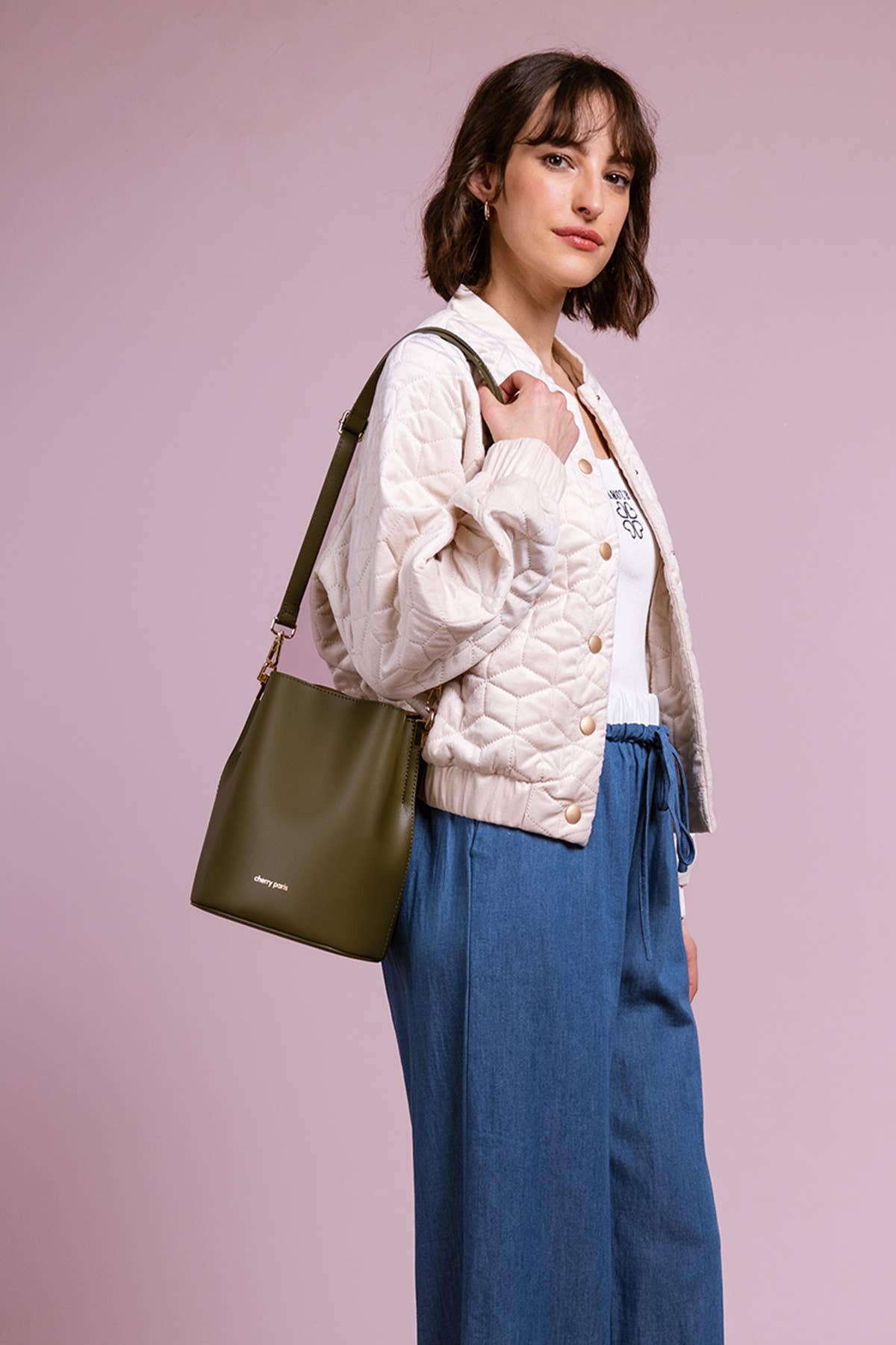 Cherry Paris - Wholesale Crossbody Bag - Women's - NITA Bag - 417127