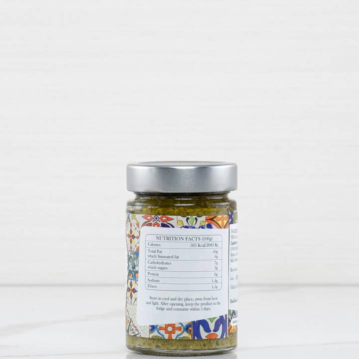TerraMar Imports - Wholesale Pesto - Italian Basil Pesto - 6.7 oz