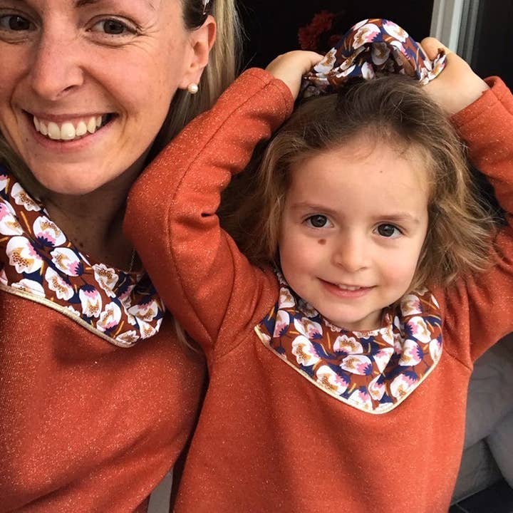 Super Bison - Wholesale T-Shirt - Kids - Child pattern Sophie blouse from 2 years to 12 years1