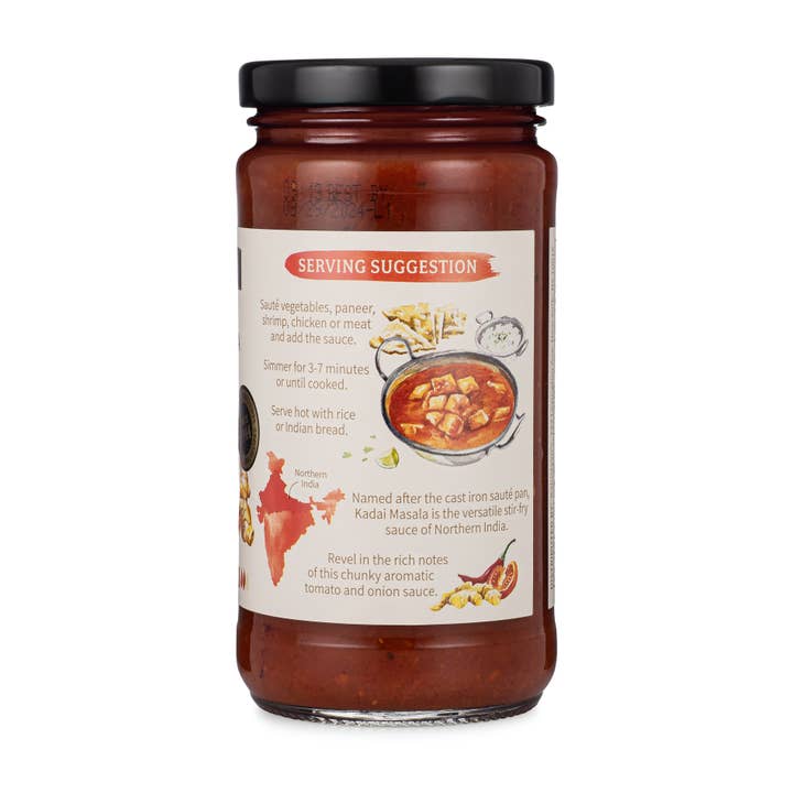KALUSTYAN'S - Wholesale Sauce - Kalustyan’s, Kadai Tomato Masala Simmer Sauce2