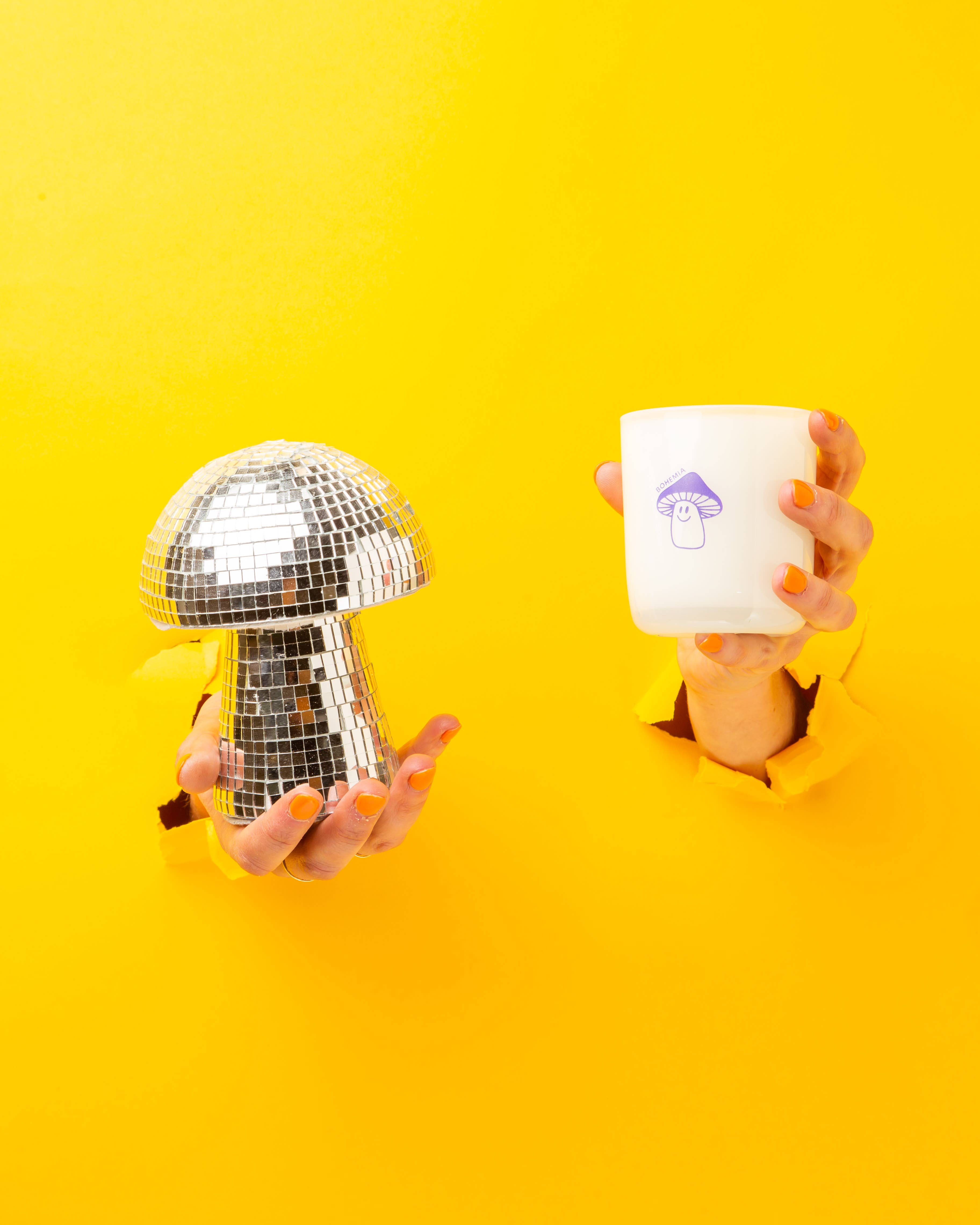 Milk Jar Candle Co. - Venta al por mayor Velas en tarros - Vela Bohemia de 8 onzas con citronela, lavanda y salvia, coco y soja5