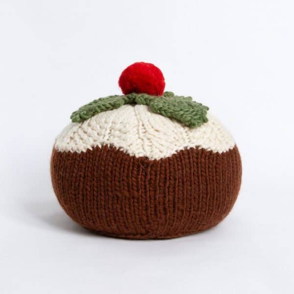 Wool Couture Company – wholesale Material för stickning/virkning – Christmas Pudding Stickning Kit