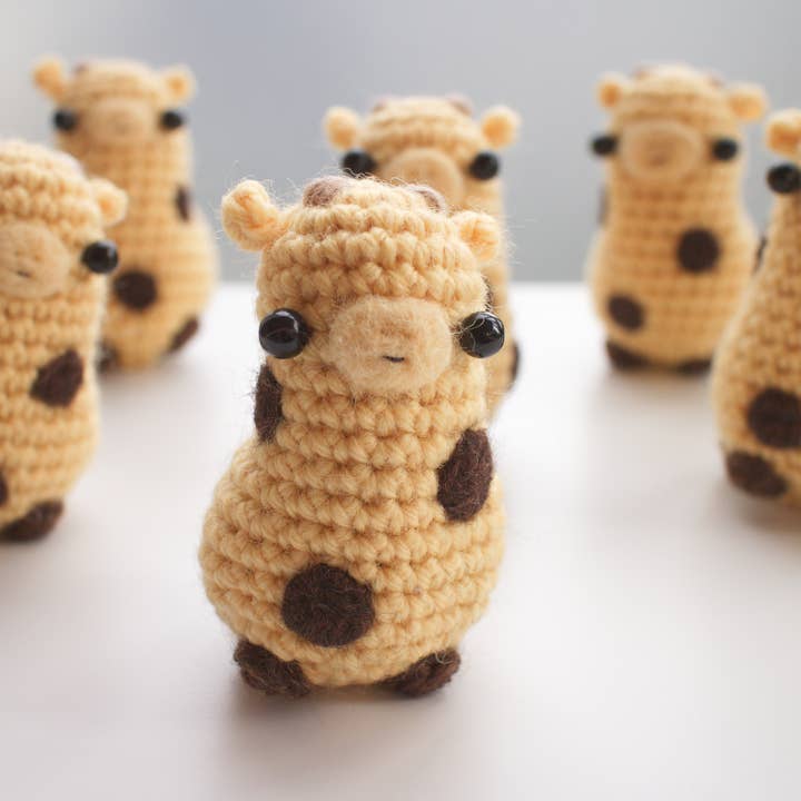 Jirafa Pequeña - Juguete de Peluche de Ganchillo para venta al por mayor de Mohu