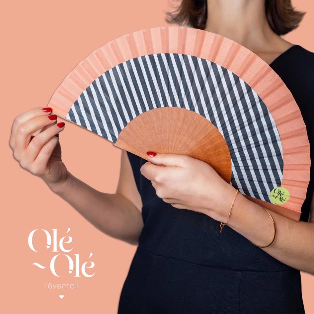 Olé-Olé - Wholesale Opvouwbare waaier - Coral Oblique-ventilator4