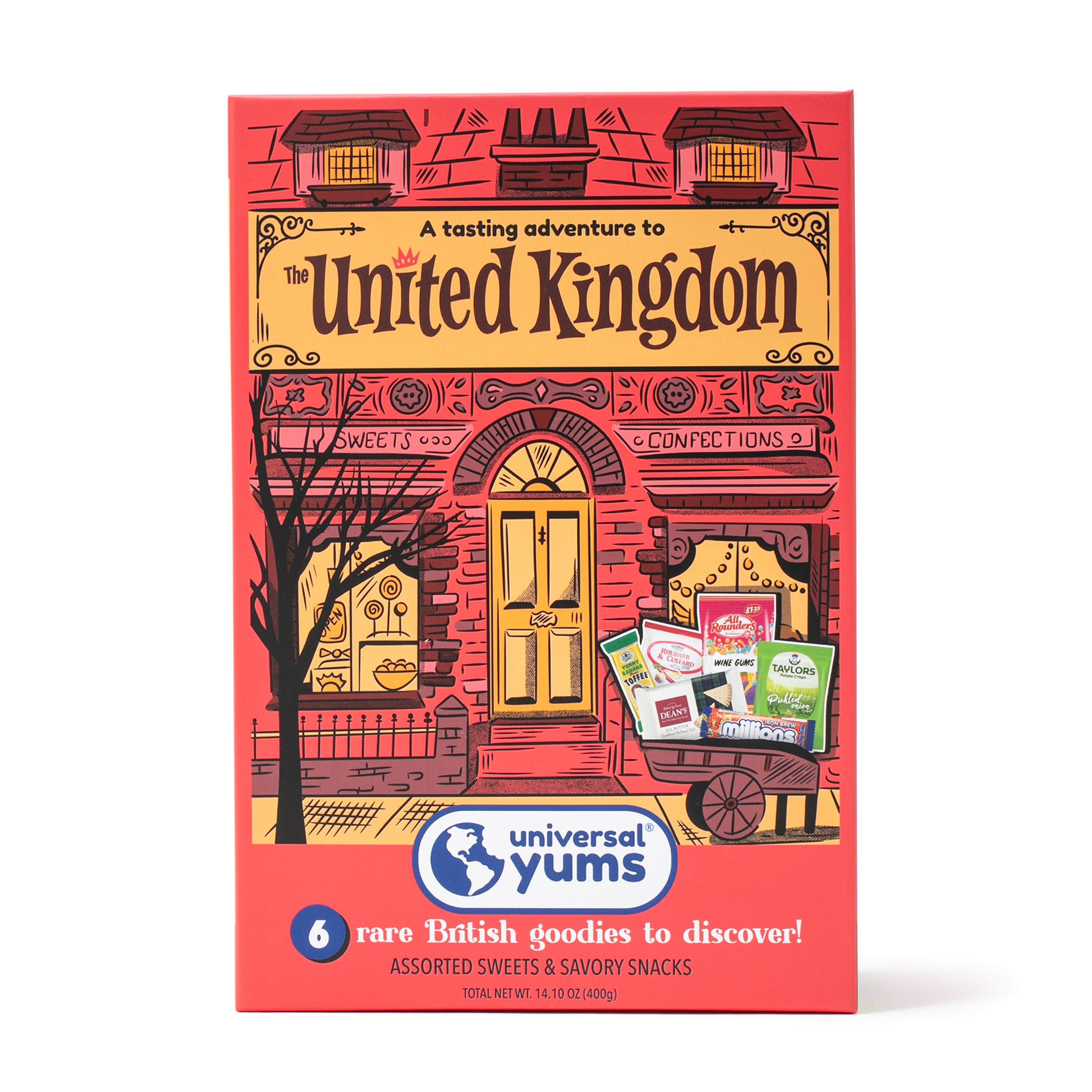 Universal Yums - Wholesale Food Gift Basket - UK Tasting Adventure1