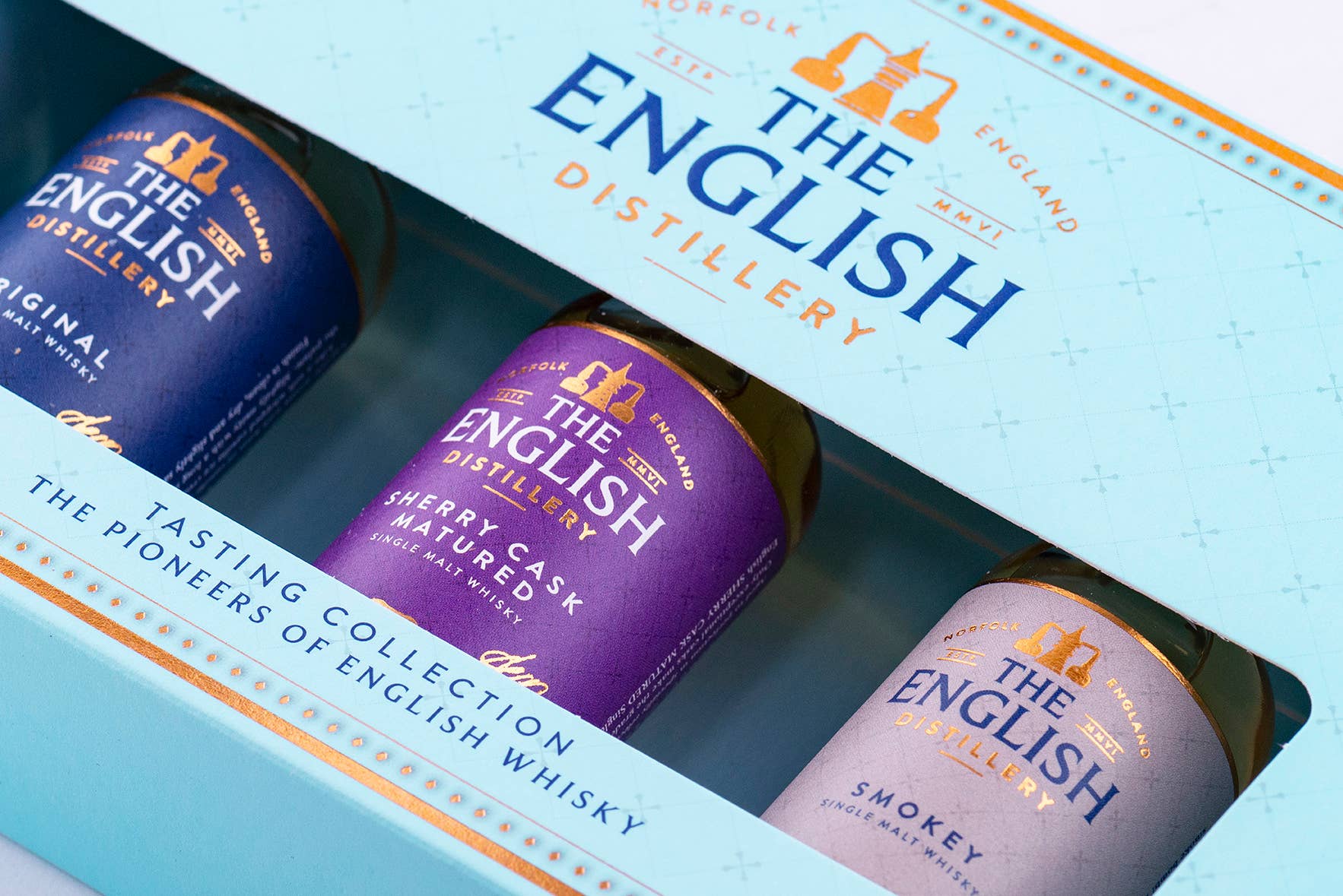 The English Distillery – wholesale Whisky – The English Mini Gift Pack 3x5cl1
