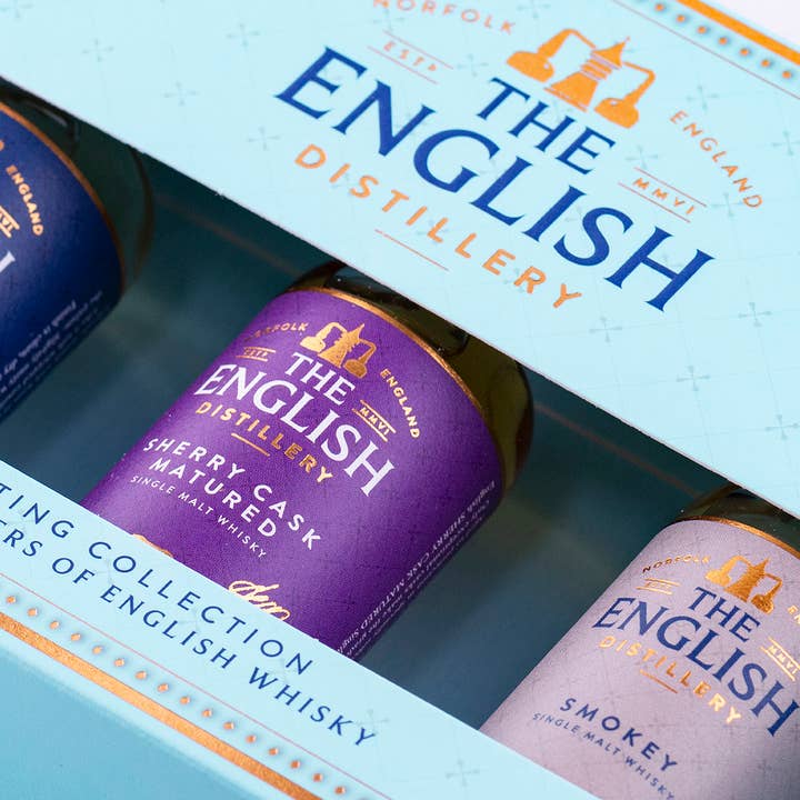 The English Distillery – wholesale Whisky – The English Mini Gift Pack 3x5cl1