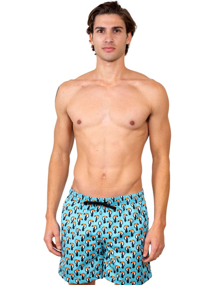 Short de bain imprimé pour hommes SS-1014 pour la vente par Urban Fitz