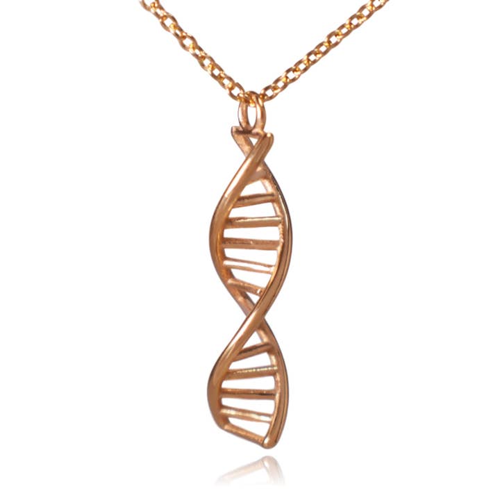 Clayton Jewelry Labs - Vente Colliers à pendentif - Collier en acier inoxydable DNA Double Helix Science7