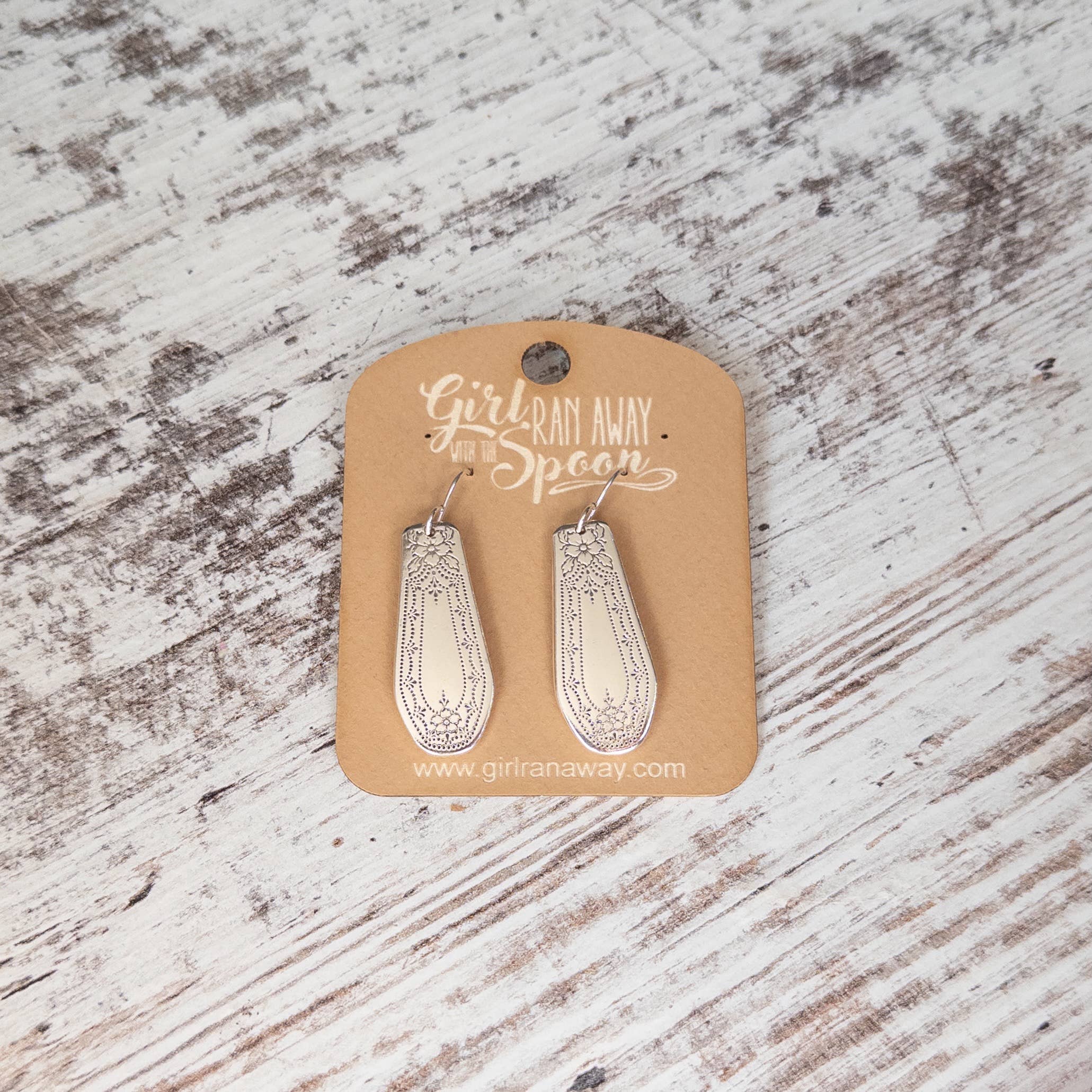 Girl Ran Away With the Spoon - Wholesale Dangle Earrings - Paul Revere Vintage Spoon Handle Earrings 4