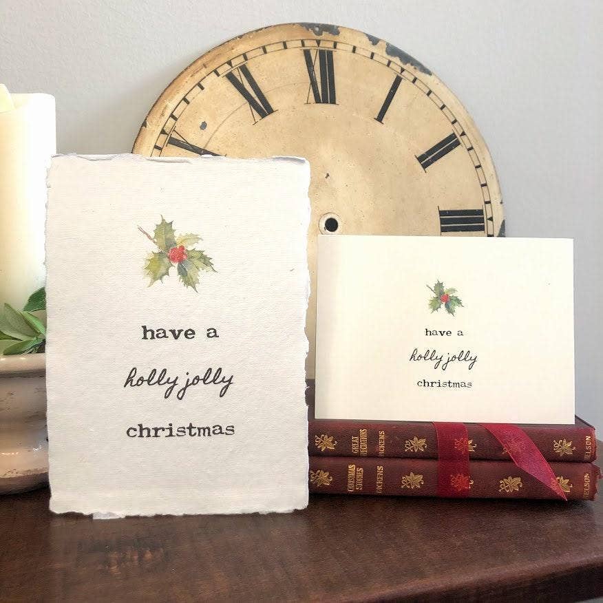 Alison Rose Vintage – Arte de parede de Natal por atacado – ter uma citação de Natal sagrada em papel artesanal2