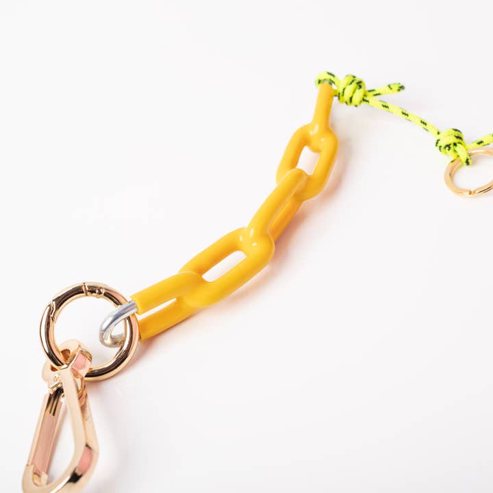 CLEAREST BLUE key ring yellow for wholesale by sotos-project