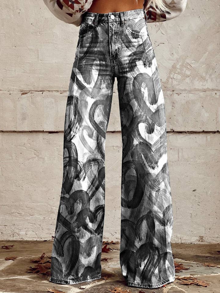 Tourtiwi - Wholesale Pants - Women's - Loose plus size women's casual pants thin trousers wide leg