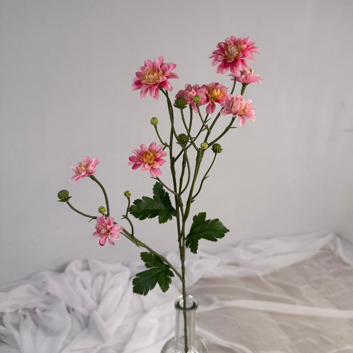 Realistic Artificial Flowers - Wholesale Artificial flowers - Pink Princess Dahlia Stem – Realistic Artificial Flowers1