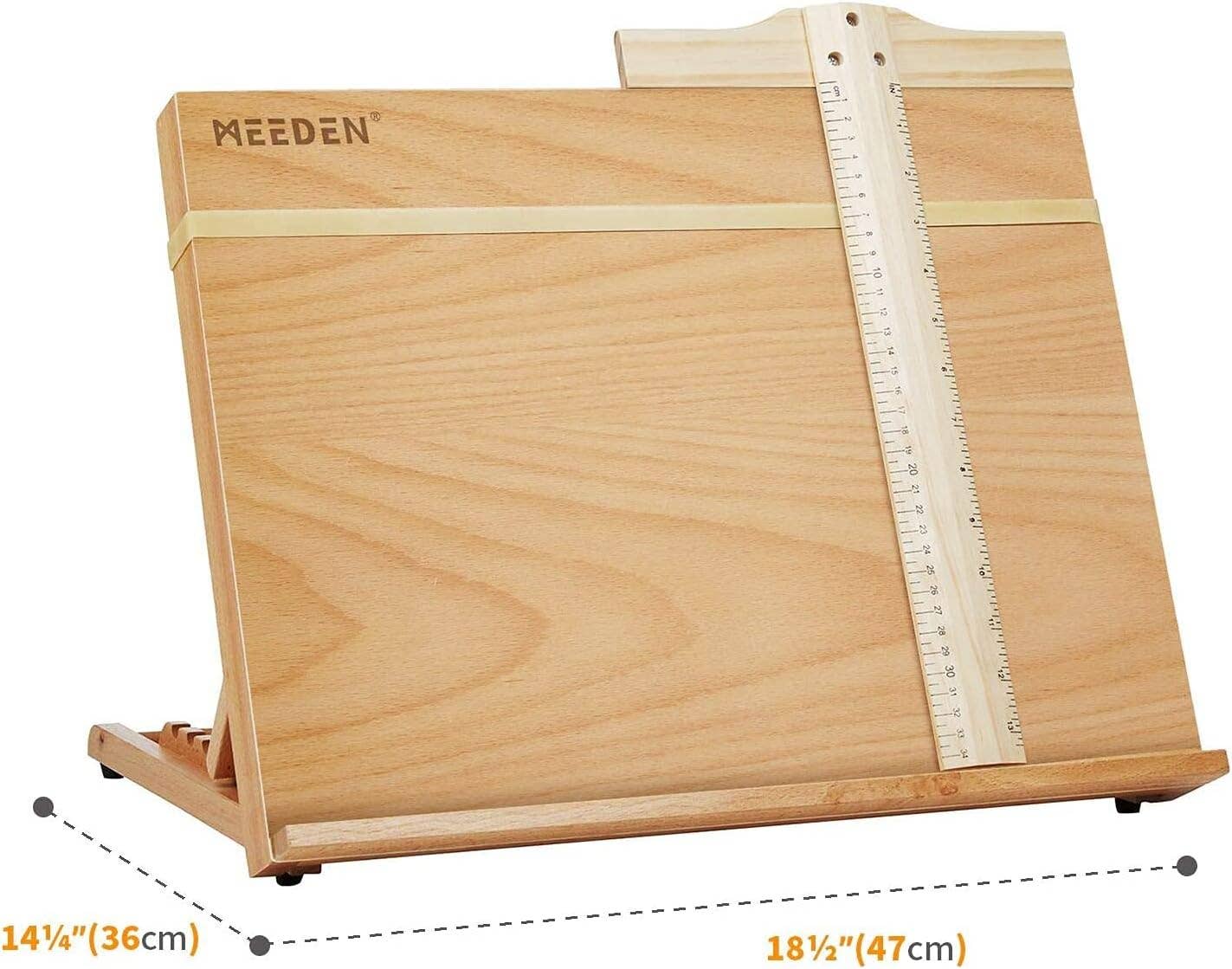 Pintar Art Supply - Venta al por mayor Caballetes - Caballete de mesa portátil y ajustable MEEDEN3