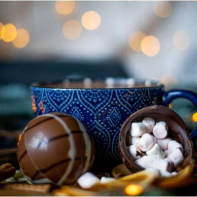 ADG Diffusion - Venta al por mayor Cucharas de chocolate a la taza - Bola mágica de chocolate caliente - 45 g2