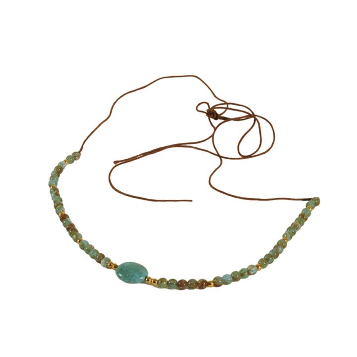 Beaded Hat Band - Style Sun Stone for wholesale by American Hat Makers