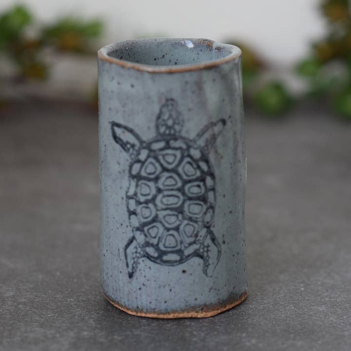 Tiny Tumblers - Turtle for wholesale by Mud & Maker