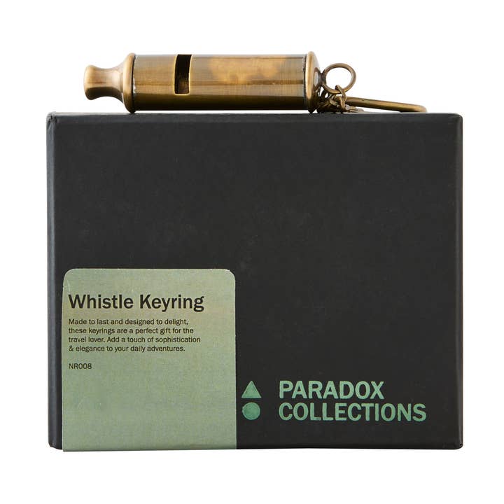 Whistle Keyring for wholesale by Paradox Collections