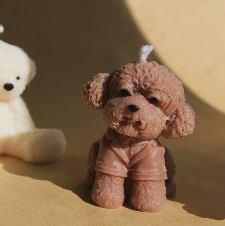 ECLAT DE L'AUBE - Vendita all'ingrosso Candele regalo - Candela decorativa in cera di soia - Mini Bichon2