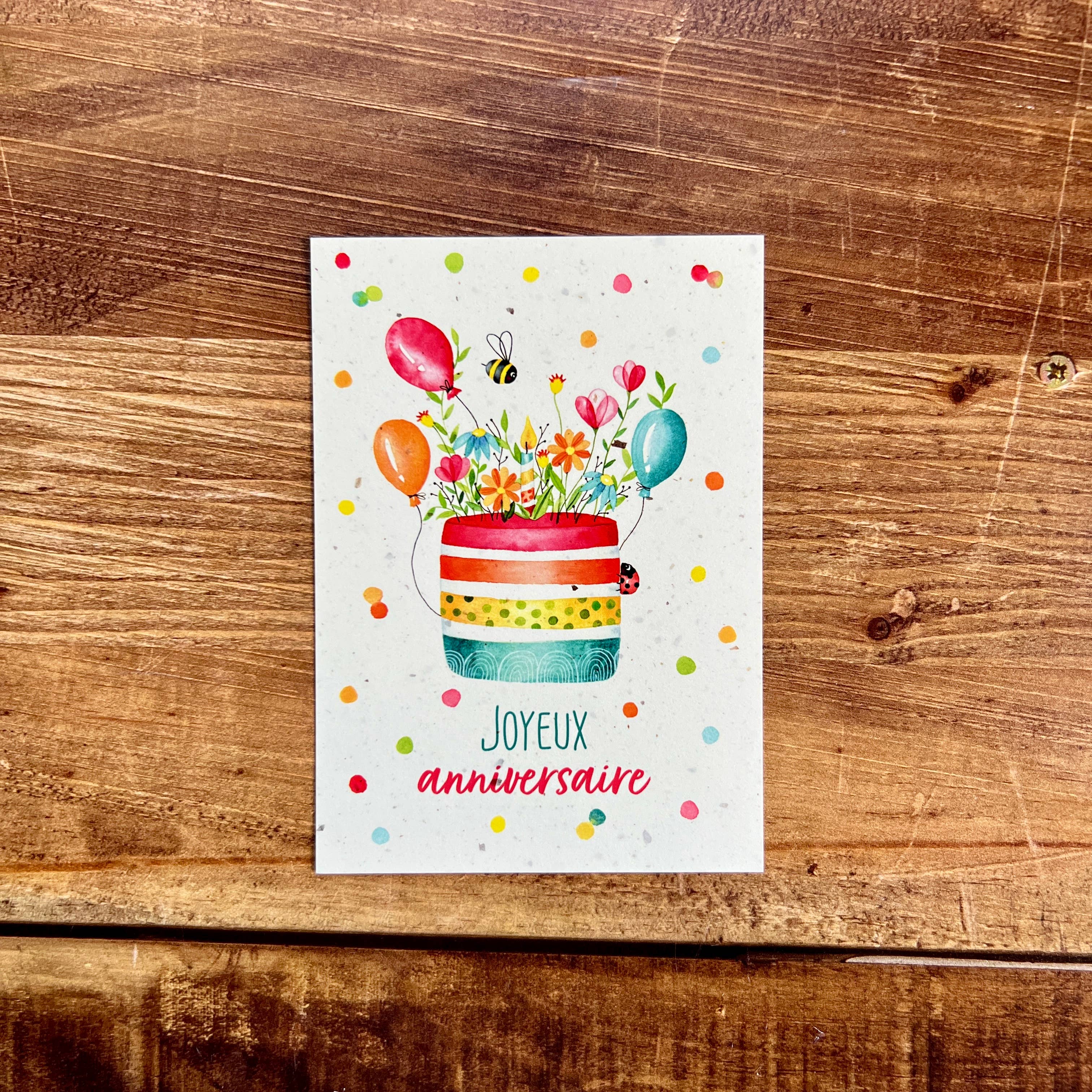 Les cartes de Lulu - Venta al por mayor Tarjetas de cumpleaños - Postal ilustrada de cumpleaños tamaño A6 para niños4