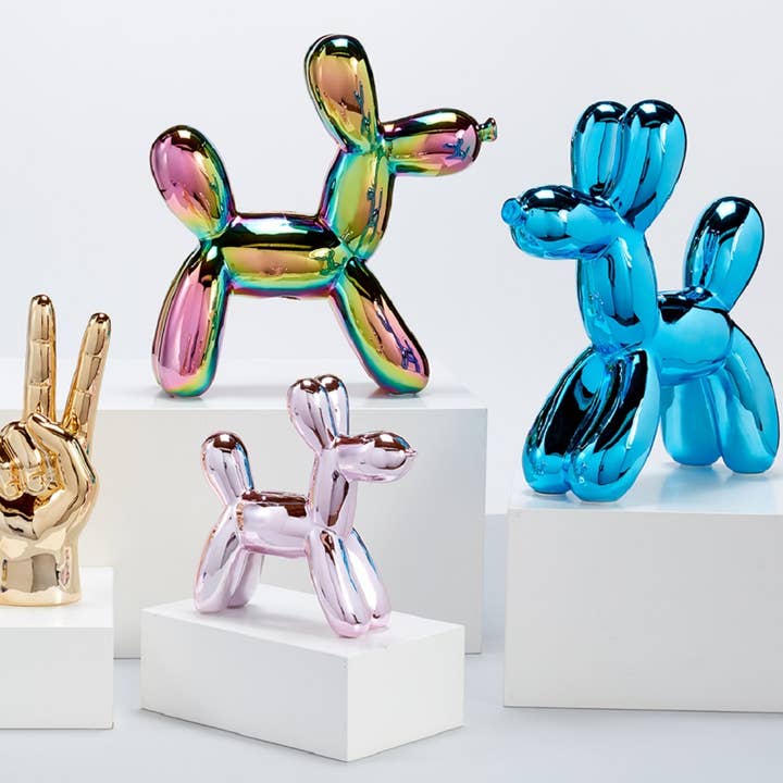 Interior Illusions Plus – wholesale Decorative tabletop object – Gold Peace Hand Table Top - 8" tall9