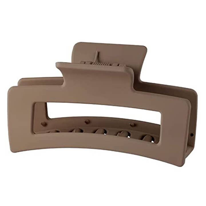 ACCITY - Wholesale Hair Clip - Women's - 4.1 Inch Matte PS Plastic Hair Claw Clip, Wholesal_CWAHA00911