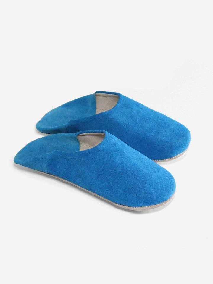 Marockanska mocka tofflor för wholesale av wowheritage