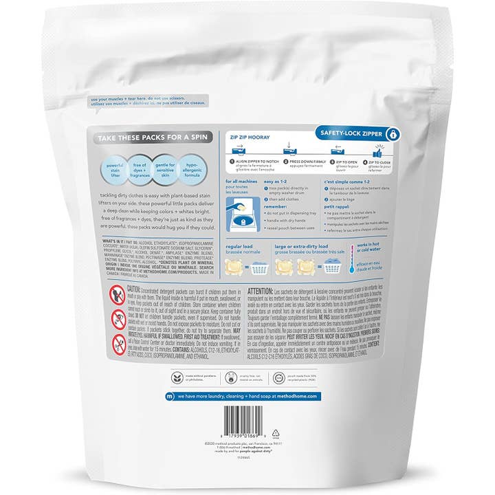 Innovarix - Wholesale Laundry Detergent Powder/Pods - Laundry Detergent Packs - Free + Clear 42 Loads1