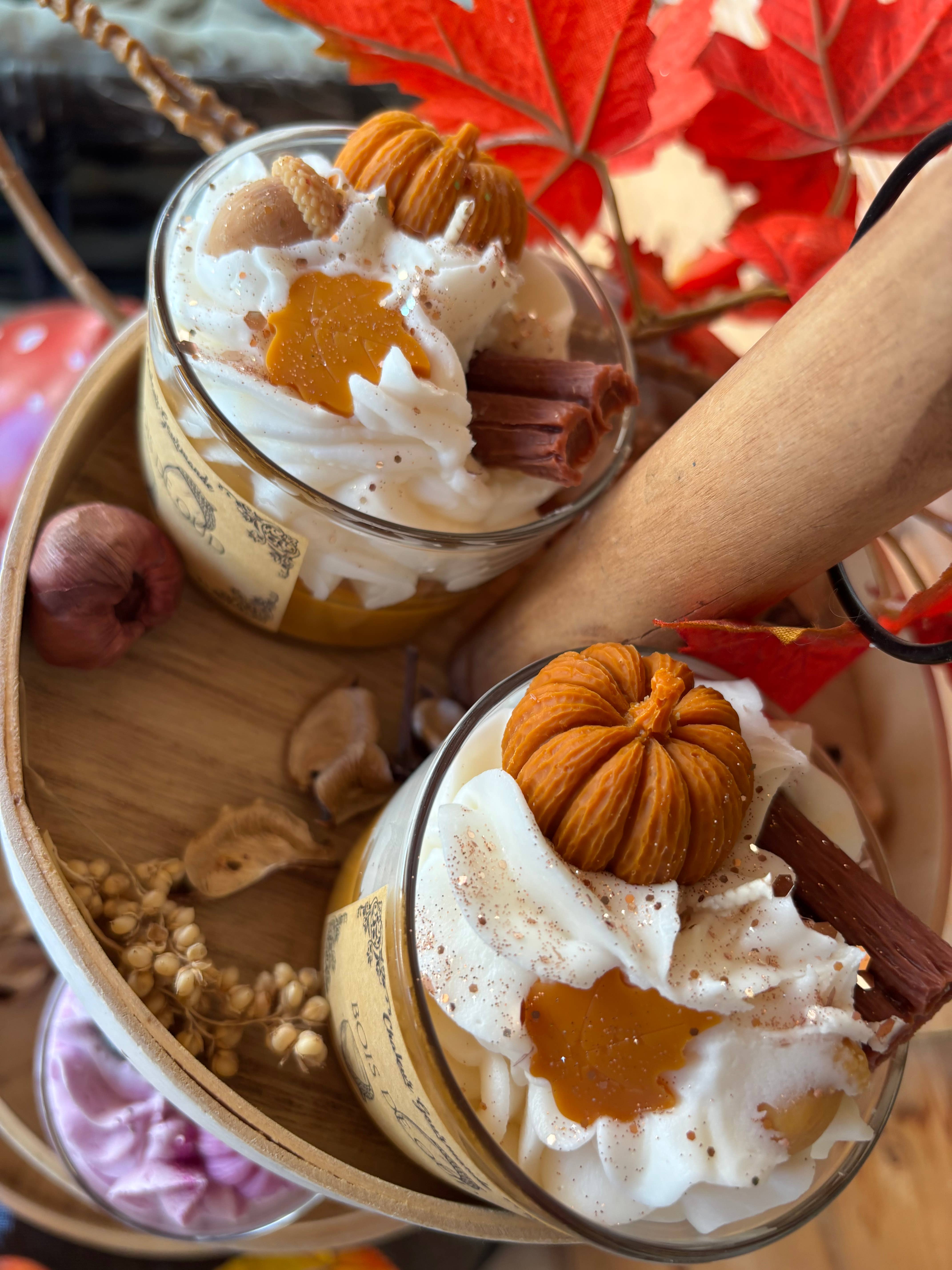 Chaleur Gourmande - Wholesale Jar/Filled Candle - Oud wood candle1