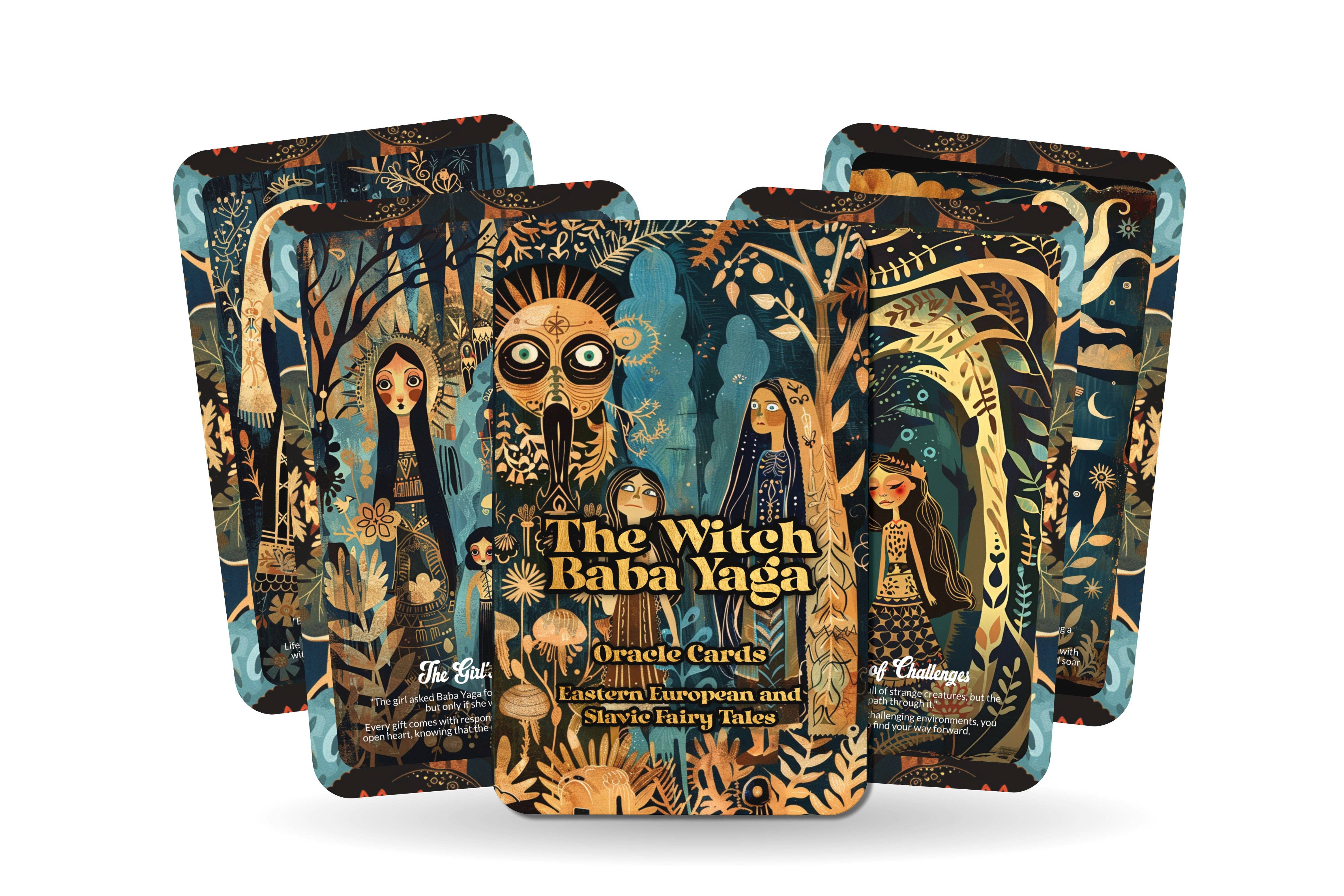Ibiza Tarot USA – wholesale Tarot cards – The Witch Baba Yaga - 22 Oracle Cards - Explore Mysteries and Ancient Feminine Wisdom4
