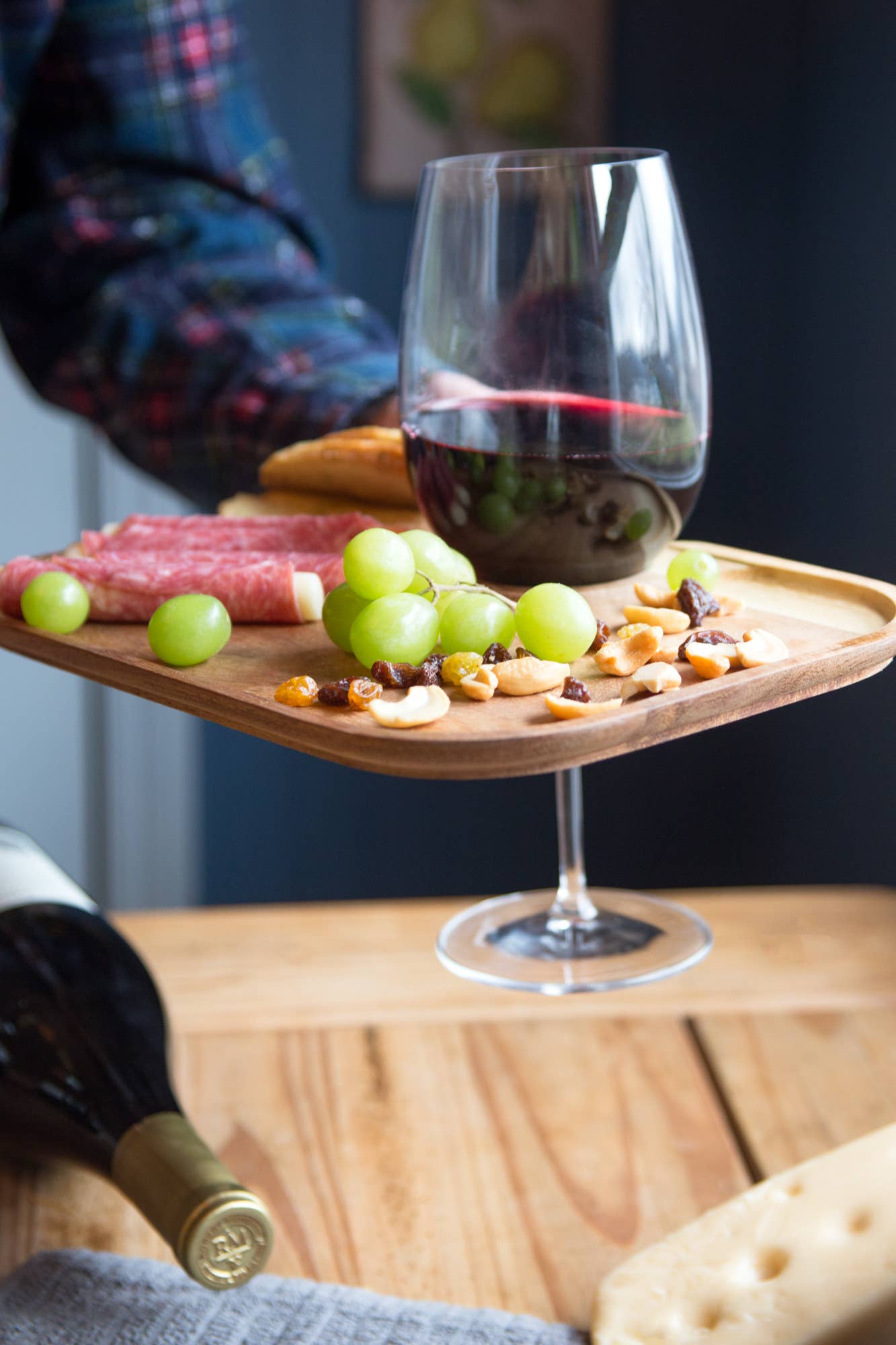 Fox Run Brands - Vendita all'ingrosso Vassoi da portata - Vassoio per tartine Ironwood Gourmet, 7,5" x 10,5" x 0,5"1