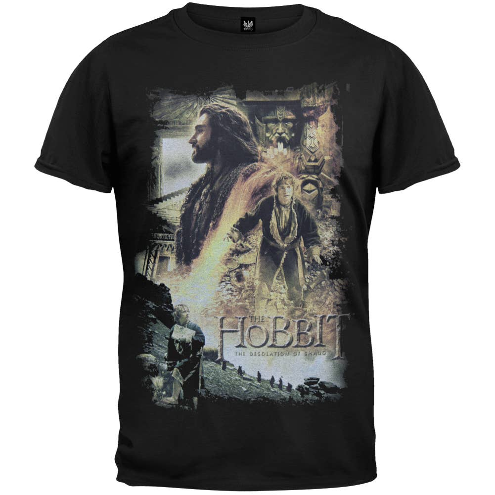 Official Store - Wholesale T-Shirt (Graphic) - Men's - The Hobbit - Golden Chambers Men's T Shirt0
