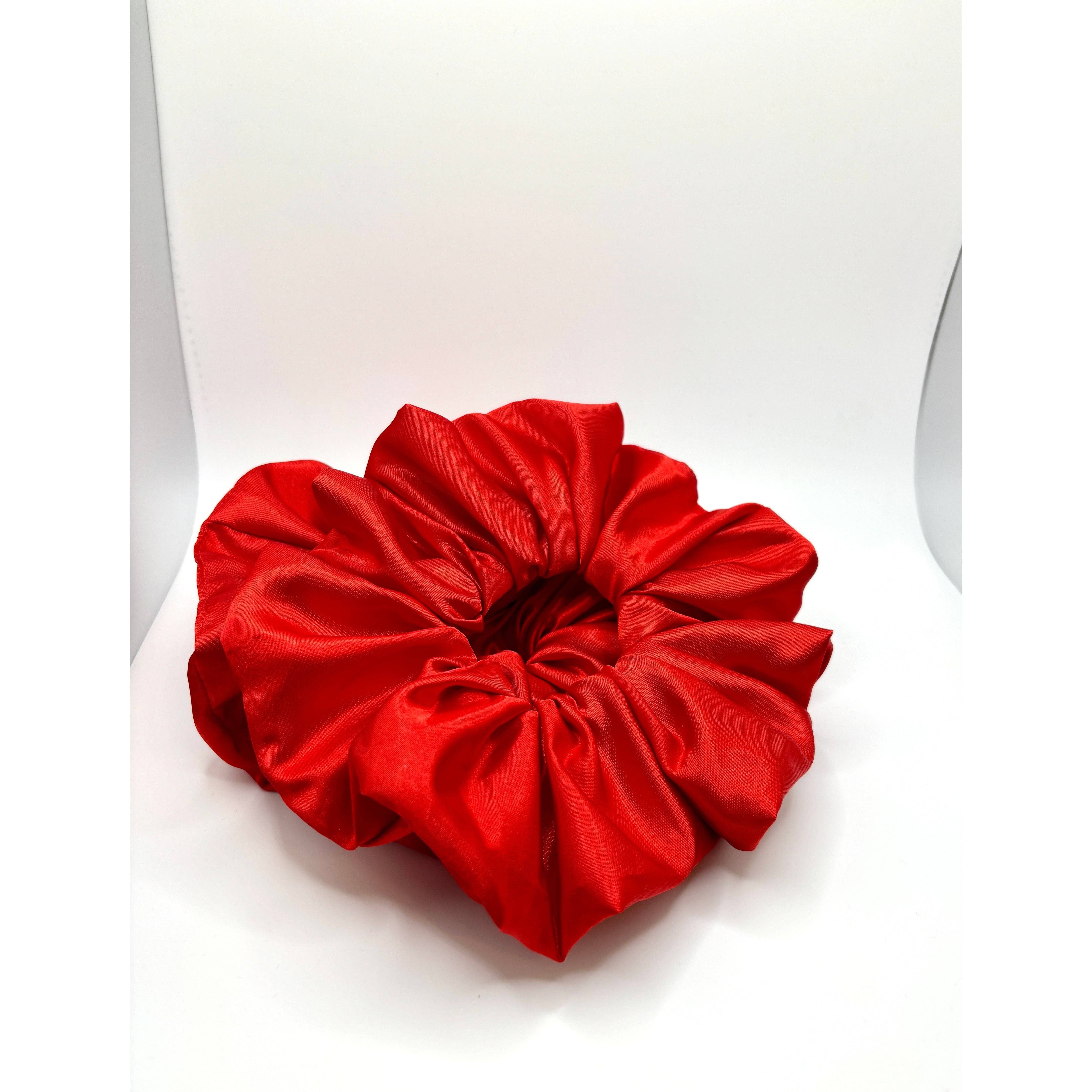 Enchanted Scrunch - Wholesale Scrunchie - Women's - Red Silk Scrunchie1