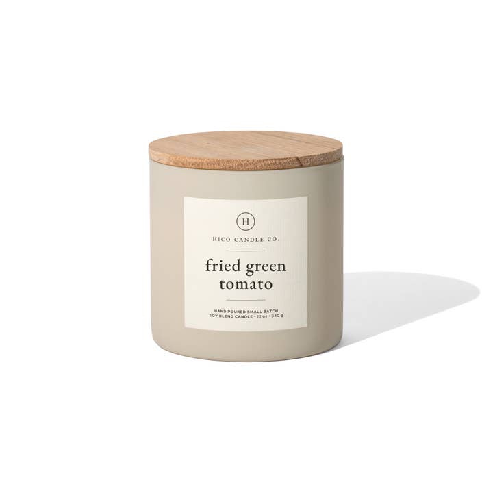 Hico Candle Co. - Wholesale Jar/Filled Candle - Fried Green Tomato - 14oz. Candle