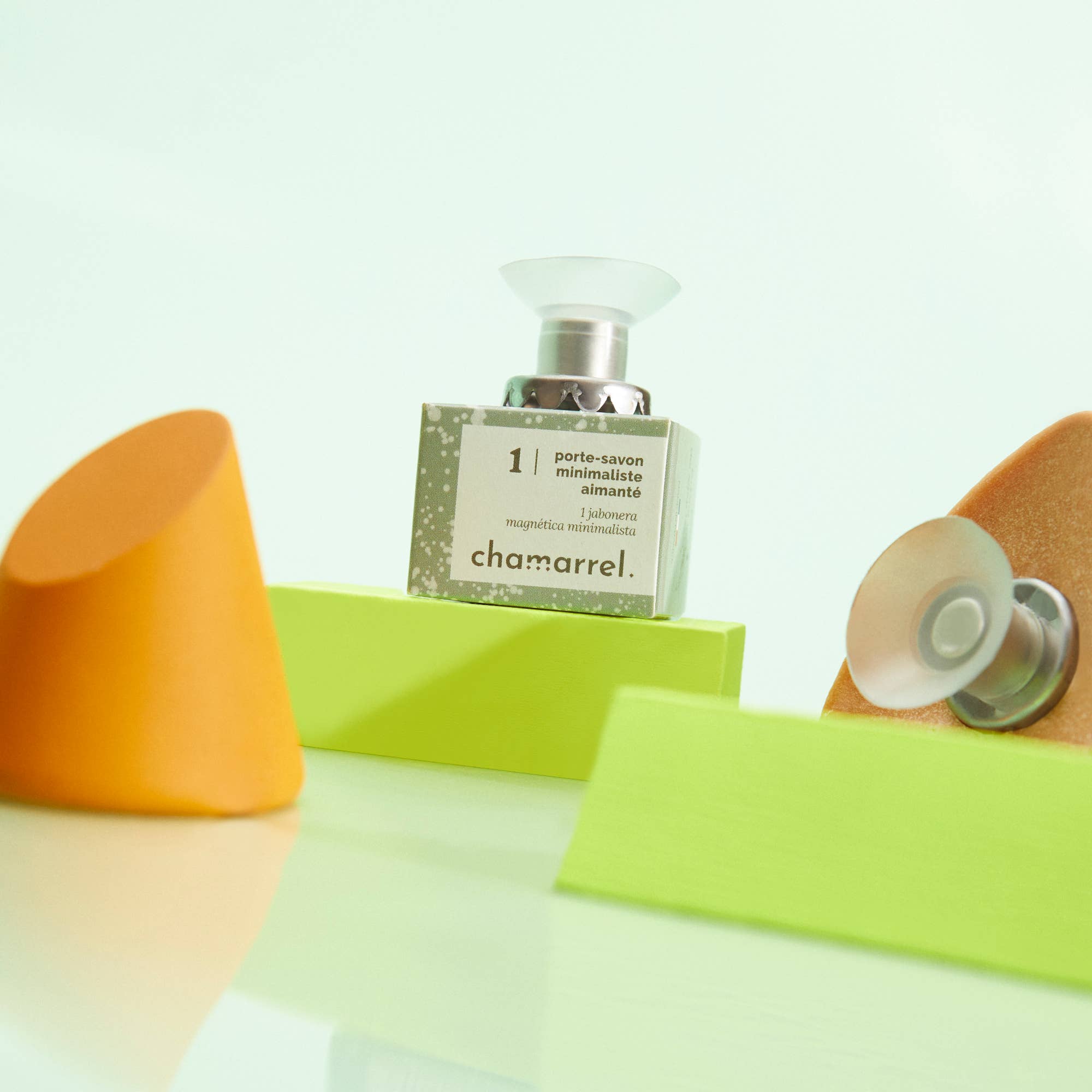 CHAMARREL – Saboneteira por atacado – Saboneteira magnética | Caixa de 16