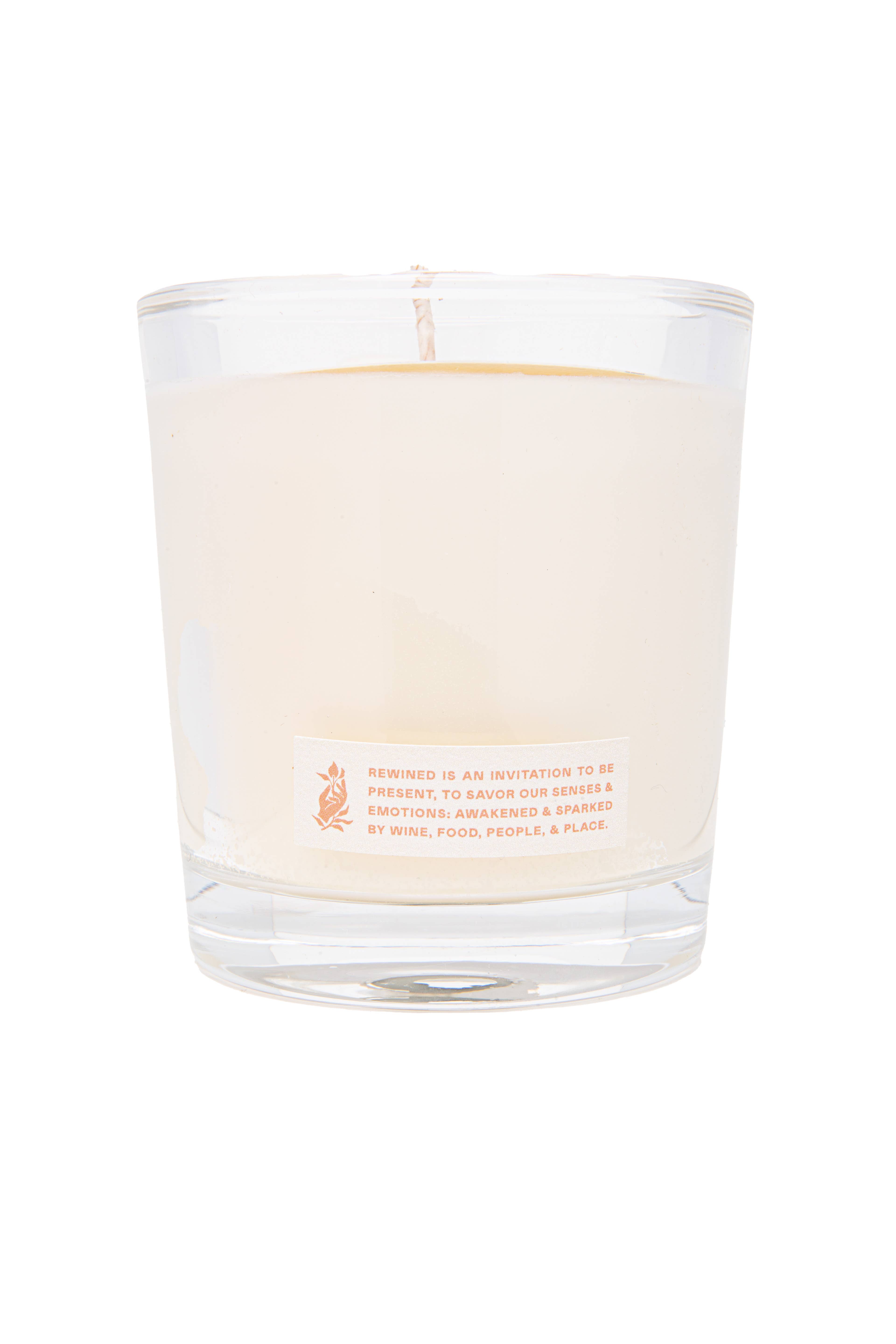 Rewined - Wholesale Jar/Filled Candle - Rewined Rose Candle 10 oz3