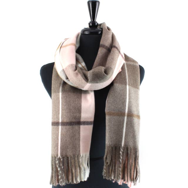 S25391 Cozy Plaid Scarf for wholesale by Pretty Persuasions