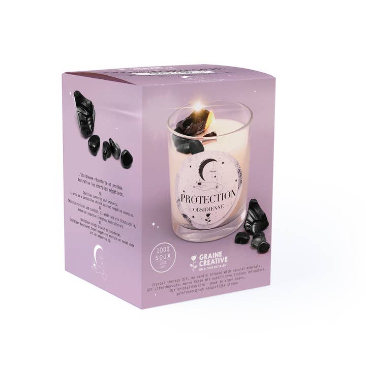 Graine Créative - Wholesale DIY Craft Kit - OBSIDIAN LITHOTHERAPY DIY KIT1