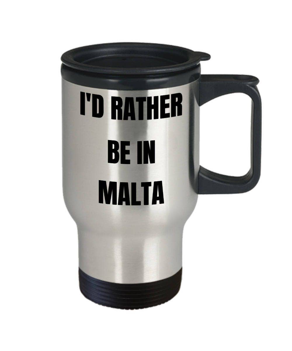 CustomHappy - Vente Gourde/bouteille isotherme - Mug de voyage Malta - Gobelet isolé1